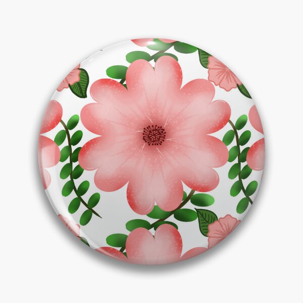Item preview, Blush Pink Floral Seamless Pattern | Botanical Flower Repeat designed and sold by HopeAndHustle.
