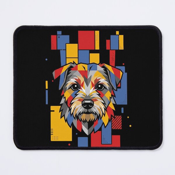 Item preview, Funny Norfolk Terrier Colorful Blocks Geometric Art Mom Dad Kids designed and sold by FurryHavenPH.