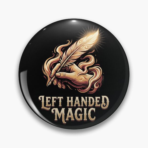 Item preview, Left Handed Magic Vintage Feather Quill Writer Southpaw designed and sold by TeNovaStudio.