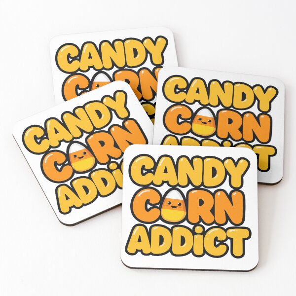Item preview, Candy Corn Addict Funny Halloween Design designed and sold by Oddifys.