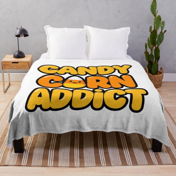 Item preview, Candy Corn Addict Funny Halloween Design designed and sold by Oddifys.
