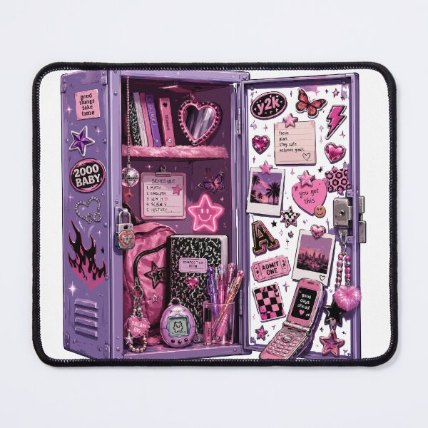 Item preview, Y2K School Locker Aesthetic Retro 2000s Graphic Design designed and sold by Sunday.Supply.