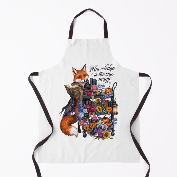 Item preview, Knowledge Is The True Magic Fox Reader designed and sold by Sovereign Supply Co..