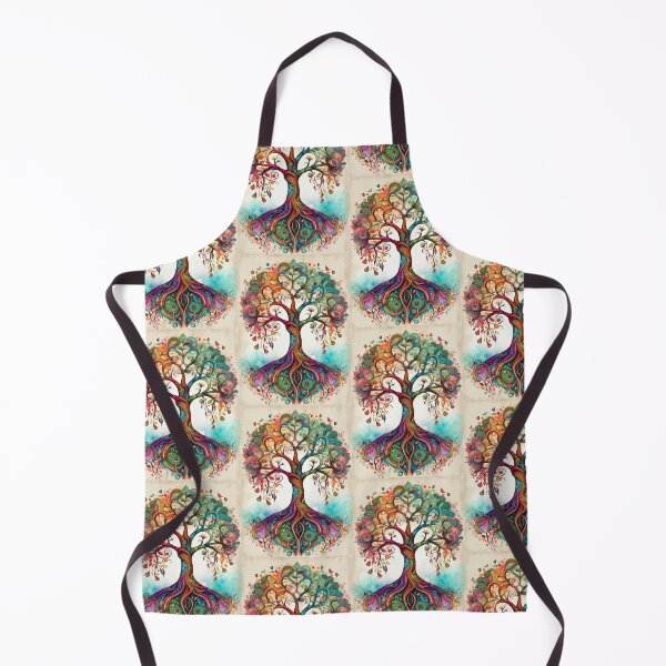 Item preview, Psychedelic Tree of Life Spiral Swirl Watercolor Style designed and sold by pinkal.