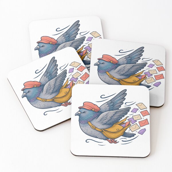 Item preview, Carrier Pigeon Windy Letter Delivery designed and sold by GoverArt.