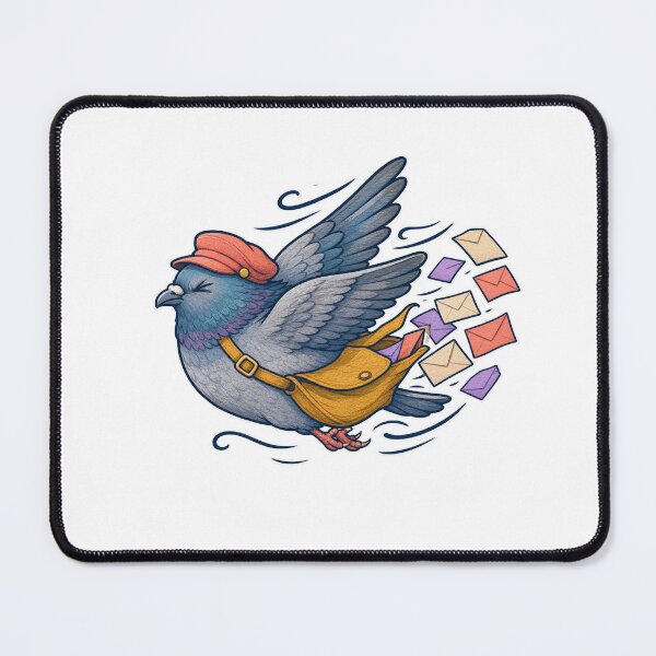 Item preview, Carrier Pigeon Windy Letter Delivery designed and sold by GoverArt.