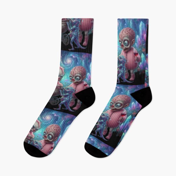 Item preview, The Adventures of Brainy Crystal Space alien Encounter designed and sold by LujziWorld.