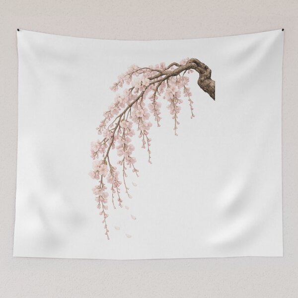 Item preview, Japanese Weeping Cherry Blossom Branch designed and sold by ichiyori.