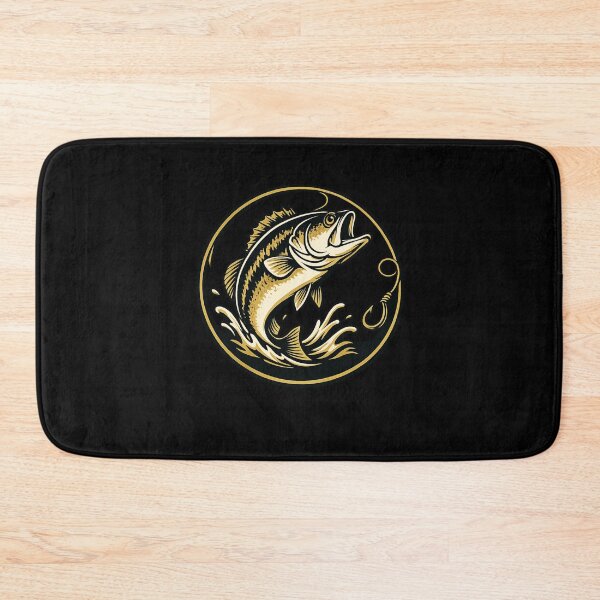 Item preview, Vintage Walleye Fishing Emblem for Anglers designed and sold by OddHobbyClub.