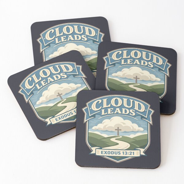 Item preview, Cloud Leads Christian Path – Exodus 13:21 Bible Verse designed and sold by stylishdzign.