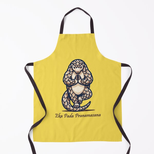 Item preview, Yoga Pangolin: Eka Pada Pranamasana designed and sold by Finding Source Designs.