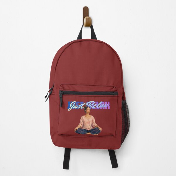 Item preview, Just Relax Meditation Girl Mindfulness Yoga Art designed and sold by busesplace.