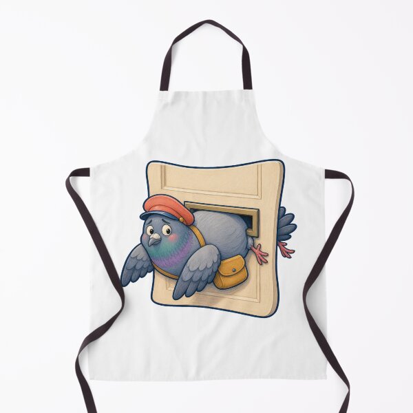Item preview, Carrier Pigeon Stuck in Mail Slot designed and sold by GoverArt.