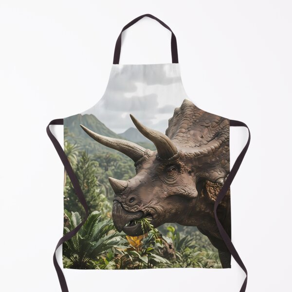 Item preview, C Epic Prehistoric Dinosaur World Jurassic Landscape Art designed and sold by ART ATTACK ZONE.