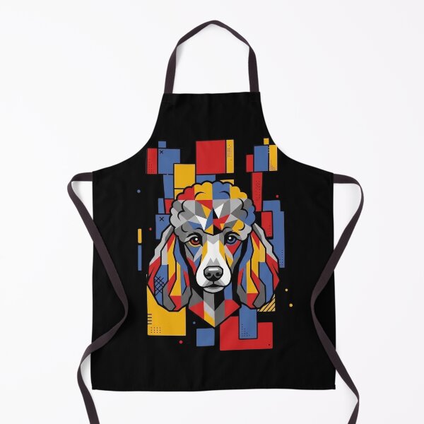 Item preview, Funny Poodle Colorful Blocks Geometric Art Mom Dad Kids designed and sold by FurryHavenPH.