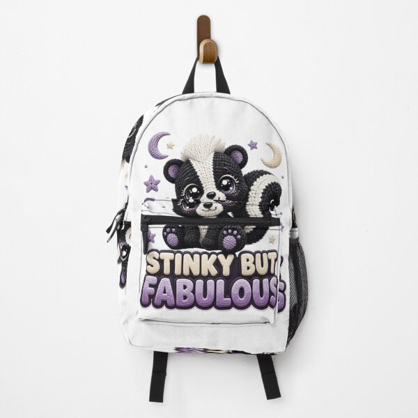 Item preview, Cute Crochet Skunk Stinky But Fabulous Nocturnal Animal Design designed and sold by Panom Suavichien.