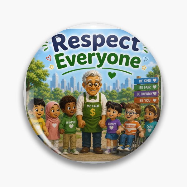Item preview, Respect Everyone – Kindness Starts With Us designed and sold by LumivaraGallery.
