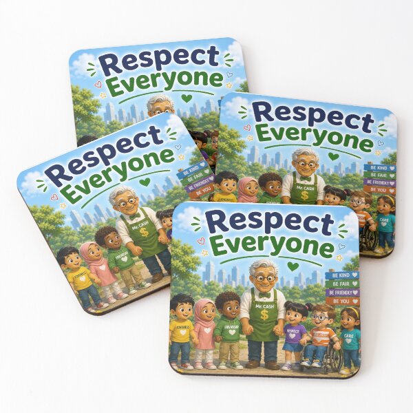 Item preview, Respect Everyone – Kindness Starts With Us designed and sold by LumivaraGallery.