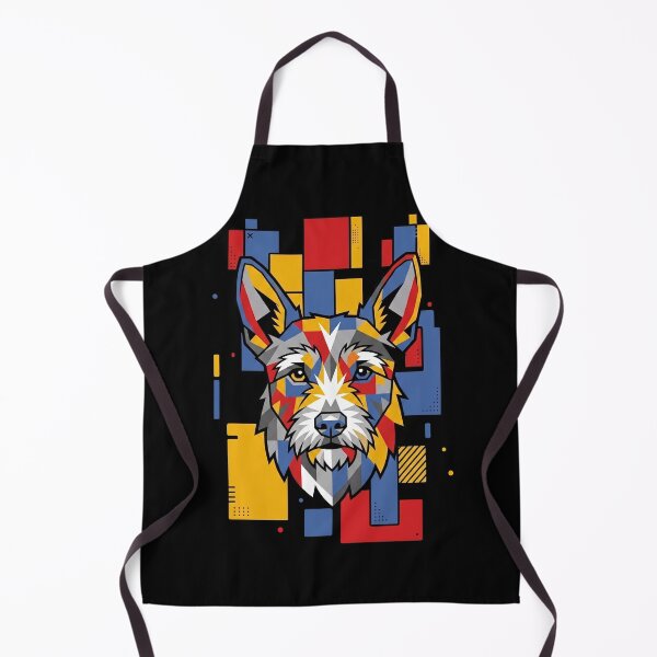 Item preview, Funny Portuguese Podengo Pequeno Colorful Blocks Geometric Art Mom Dad Kids designed and sold by FurryHavenPH.