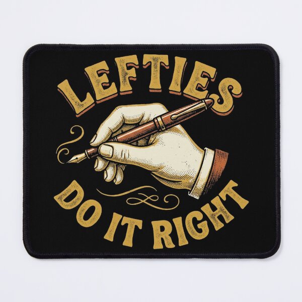 Item preview, Lefties Do It Right Vintage Fountain Pen Left Handed Writer designed and sold by TeNovaStudio.