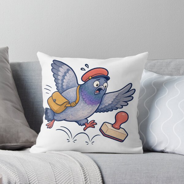 Item preview, Carrier Pigeon Runaway Rubber Stamp designed and sold by GoverArt.