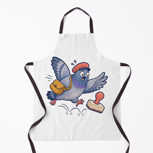 Item preview, Carrier Pigeon Runaway Rubber Stamp designed and sold by GoverArt.