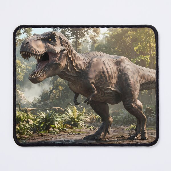 Item preview, D Epic Prehistoric Dinosaur World Jurassic Landscape Art designed and sold by ART ATTACK ZONE.