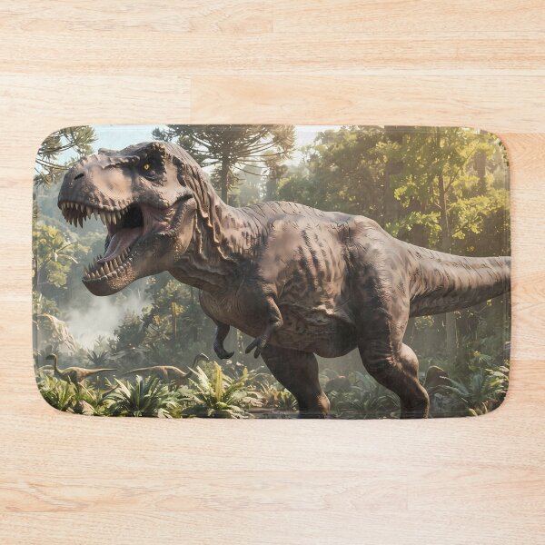Item preview, D Epic Prehistoric Dinosaur World Jurassic Landscape Art designed and sold by ART ATTACK ZONE.