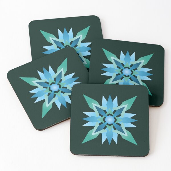 Item preview, Abstract Blue and Turquoise Design designed and sold by DHTDesigns.