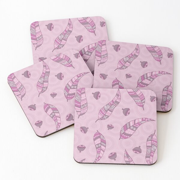 Item preview, Pink Gumleaves designed and sold by Maala Designs.