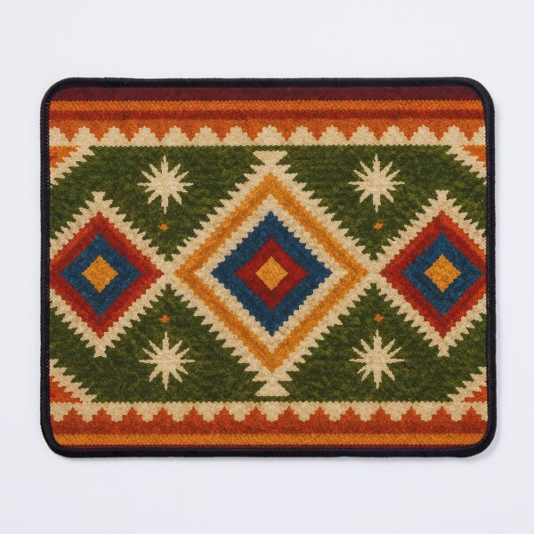 Item preview, Alpaca Desert Thunder - Warm Sunburst Geometric Pattern designed and sold by BrainCurves.