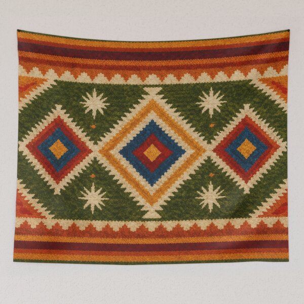 Item preview, Alpaca Desert Thunder - Warm Sunburst Geometric Pattern designed and sold by BrainCurves.
