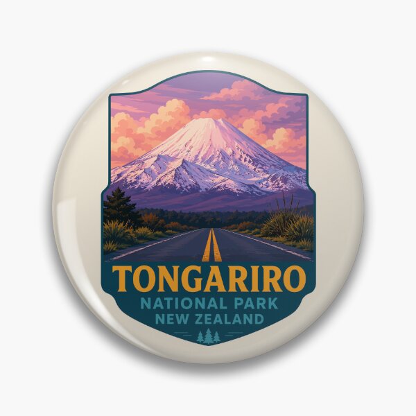 Item preview, Tongariro National Park, New Zealand | Volcanic Landscape Nature Travel designed and sold by Gideon Emmerich.