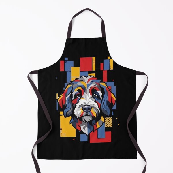 Item preview, Funny Saint Berdoodle Colorful Blocks Geometric Art Mom Dad Kids designed and sold by FurryHavenPH.