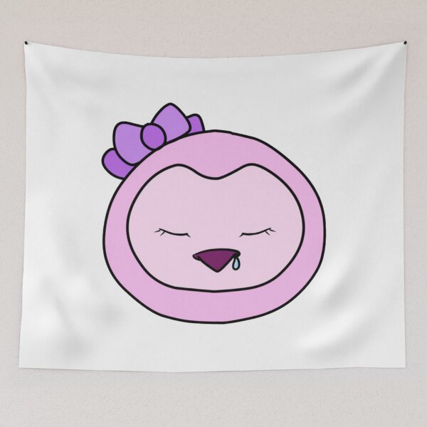 Item preview, Sleepy Penguin Girl Pennry designed and sold by KittySCuteArt.