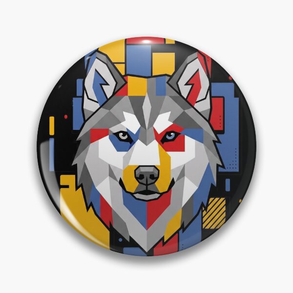Item preview, Funny Samusky Colorful Blocks Geometric Art Mom Dad Kids designed and sold by FurryHavenPH.