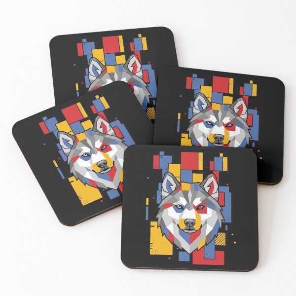 Item preview, Funny Samusky Colorful Blocks Geometric Art Mom Dad Kids designed and sold by FurryHavenPH.