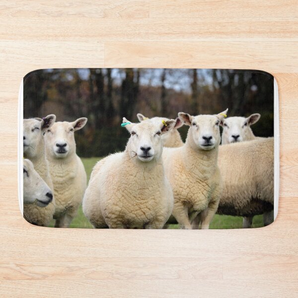 Item preview, Curious Sheep Flock in the English Countryside designed and sold by leonwoods.