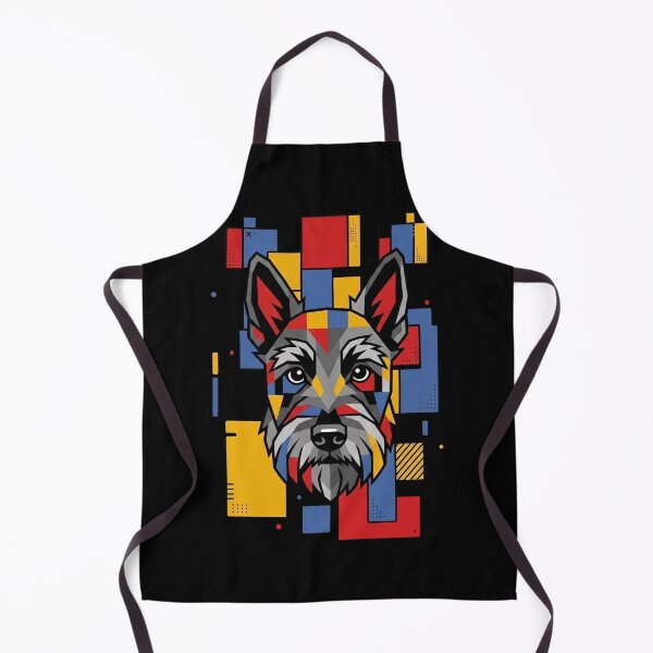 Item preview, Funny Scottish Terrier Colorful Blocks Geometric Art Mom Dad Kids designed and sold by FurryHavenPH.