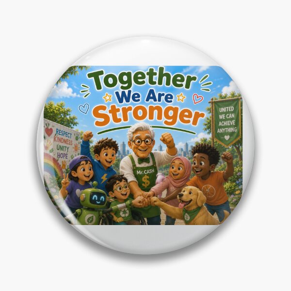 Item preview, Together We Are Stronger with Cash designed and sold by LumivaraGallery.