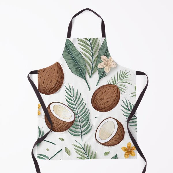 Item preview, Tropical Coconut Botanical Pattern designed and sold by Angellacelin.