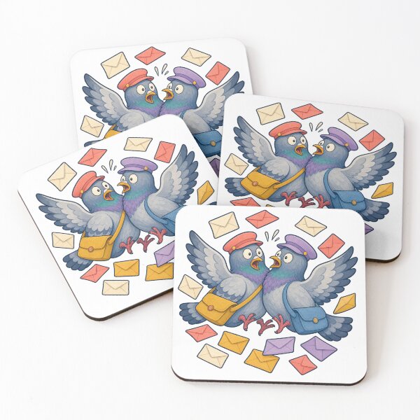 Item preview, Carrier Pigeon Midair Mail Mixup designed and sold by GoverArt.