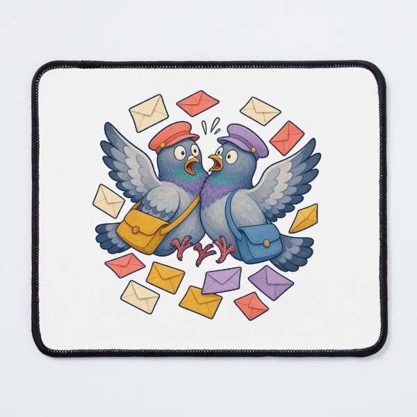 Item preview, Carrier Pigeon Midair Mail Mixup designed and sold by GoverArt.