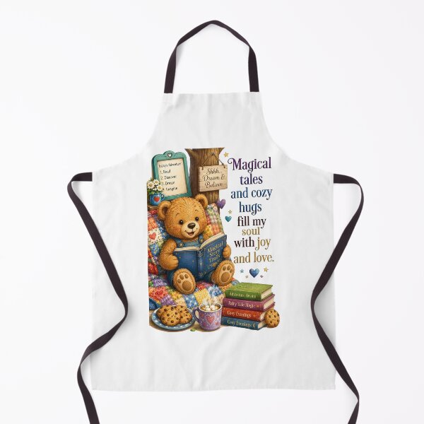 Item preview, Magical Tales And Cozy Hugs Fill My Soul Teddy Bear Reader designed and sold by Sovereign Supply Co..