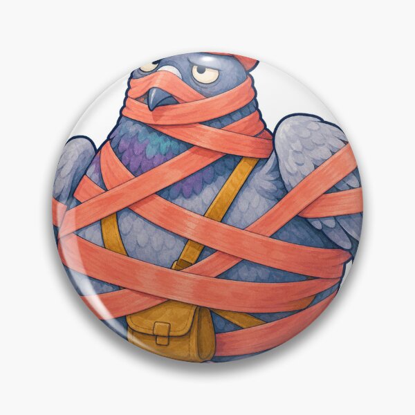 Item preview, Carrier Pigeon Wrapped in Parcel Tape designed and sold by GoverArt.