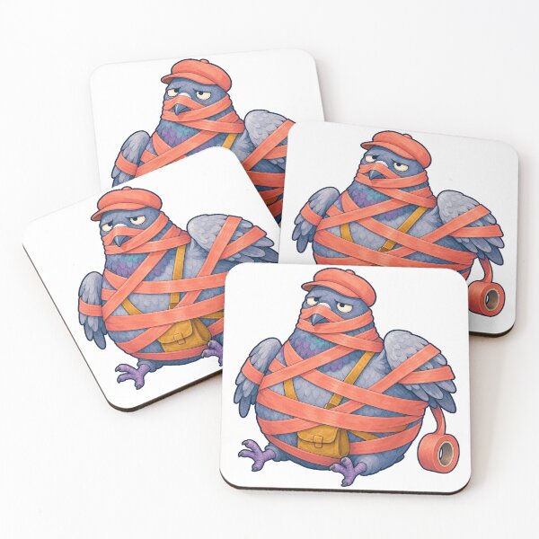 Item preview, Carrier Pigeon Wrapped in Parcel Tape designed and sold by GoverArt.