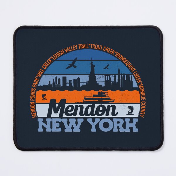 Item preview, Mendon New York Sunset Retro Vintage Local Pride Logo designed and sold by CRHPOD20.