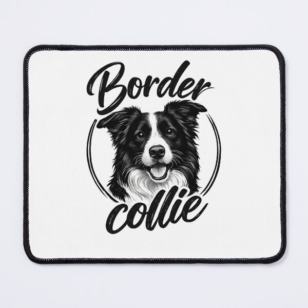 Item preview, Border Collie Portrait - Elegant Dog Lover Design designed and sold by blankTeeShirt.