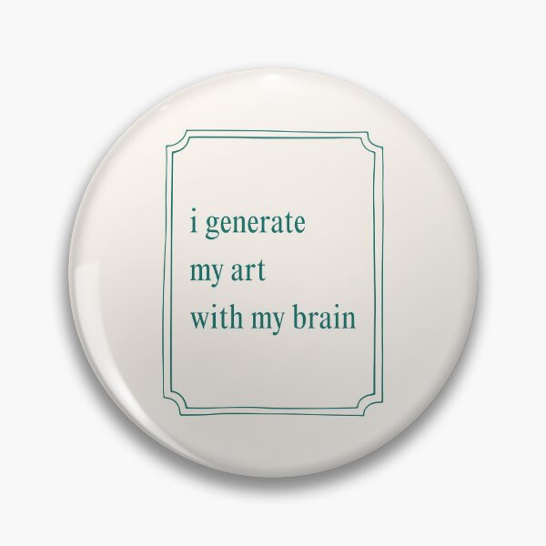Item preview, i generate my art with my brain designed and sold by AothenMagazine.