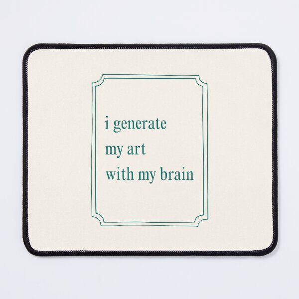 Item preview, i generate my art with my brain designed and sold by AothenMagazine.